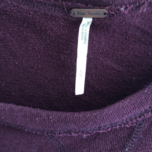 Free People French Terry Pullover - Picture 4 of 5